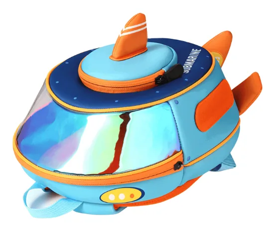 Mochila Nave Submarina Azul