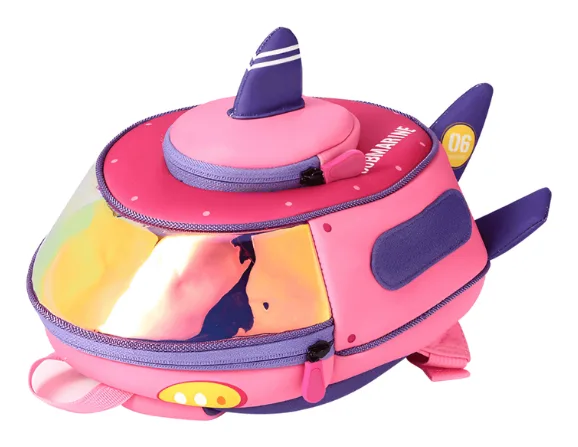 Mochila Nave Submarina Rosado
