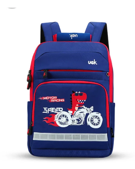 Mochila Escolar Dino Moto