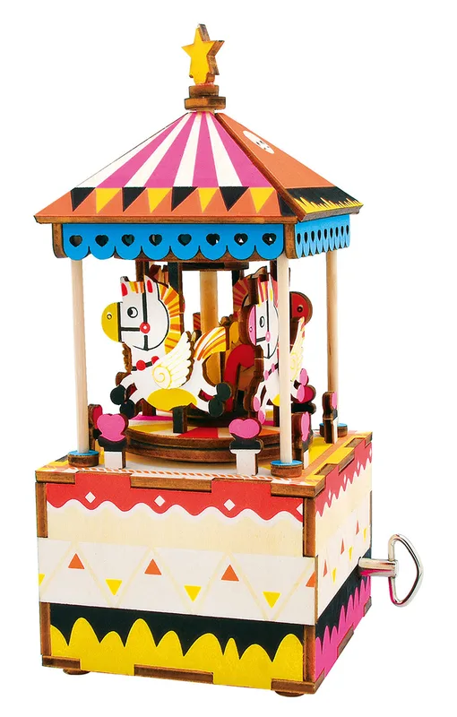 Caja musical Eco Carrusel Armable
