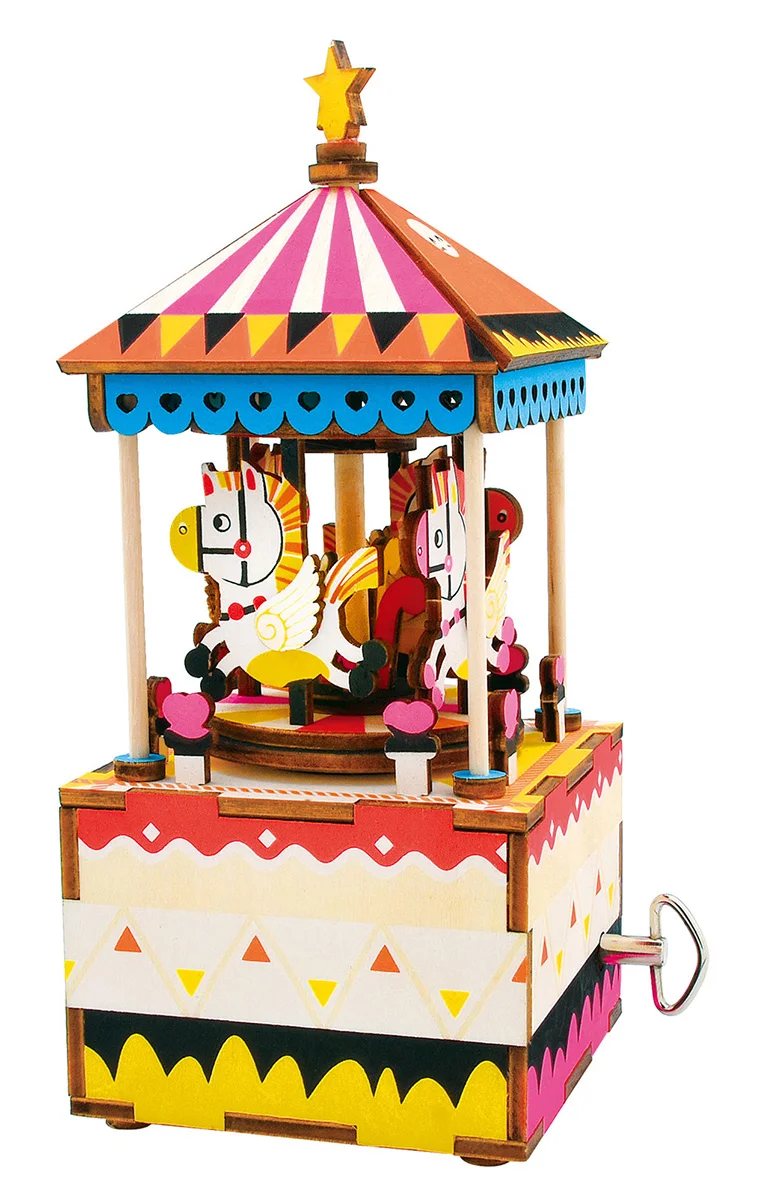 Caja musical Eco Carrusel Armable