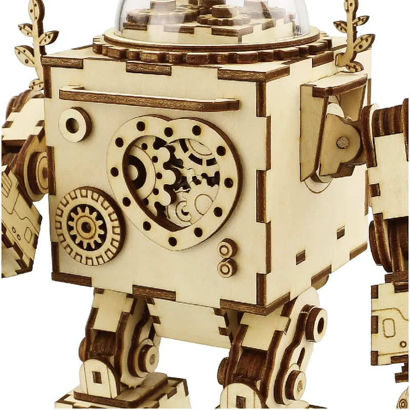 Robot Morfeo Mecánico Musical Armable