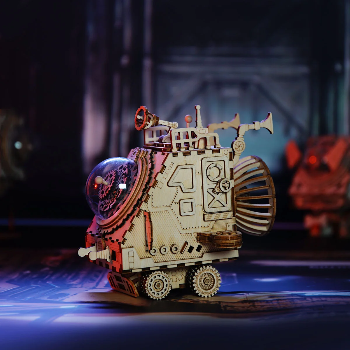 Robot Espacial Mecanico Musical Armable