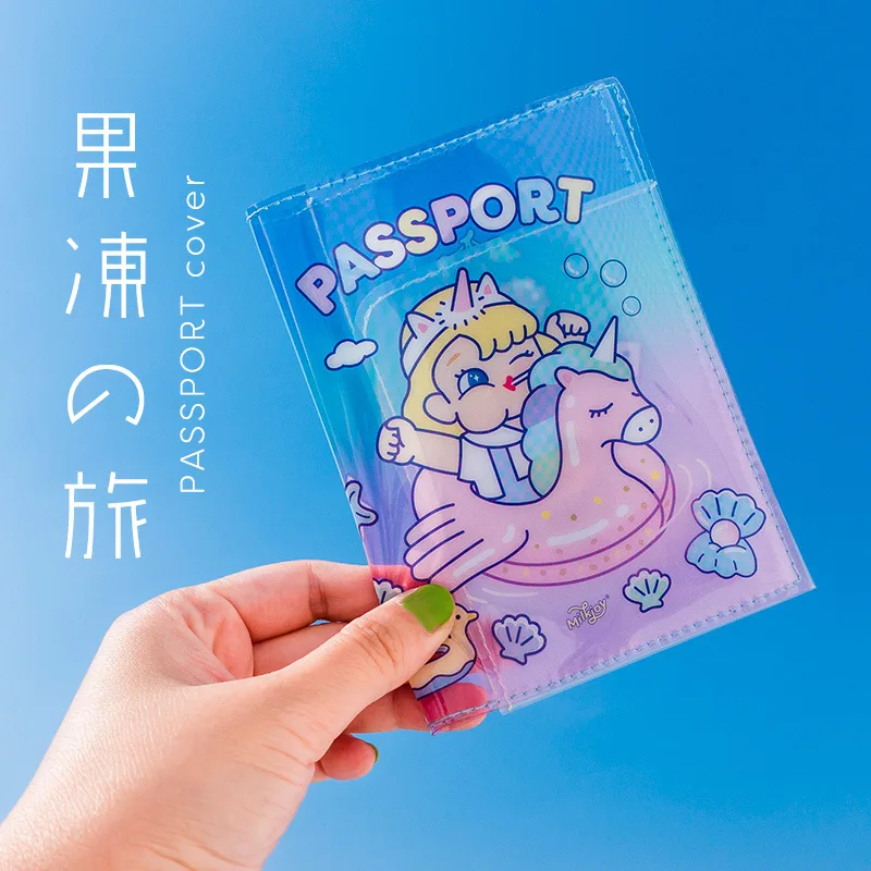 Funda Porta Pasaporte Impermeable Mujer Juvenil
