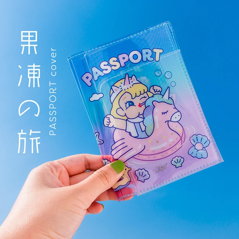 Funda Porta Pasaporte Impermeable Mujer Juvenil