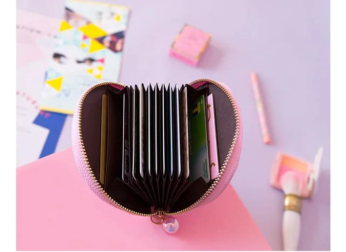 Monedero Pastel Mujer Juvenil-portatarjetas