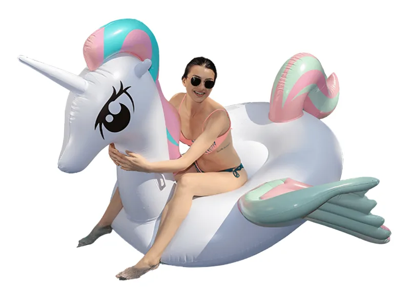 Flotador Inflable Unicornio Rosado Grande