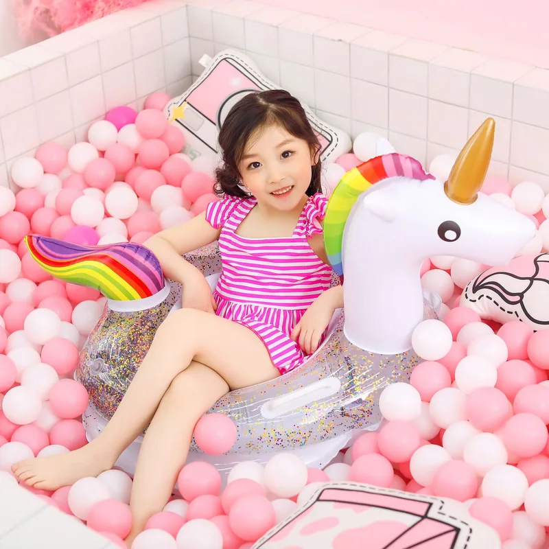 Flotador Inflable Anillo Unicornio Niño
