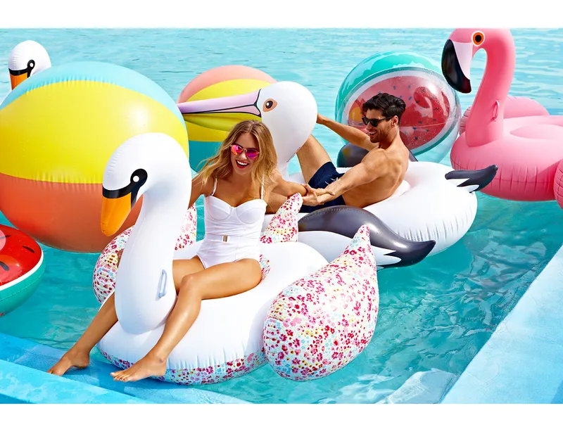 Flotador Inflable Flamenco Andino Grande